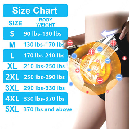 Glossy™ Titanium Fiber Self-heating Tourmaline Shaping Shorts 💙