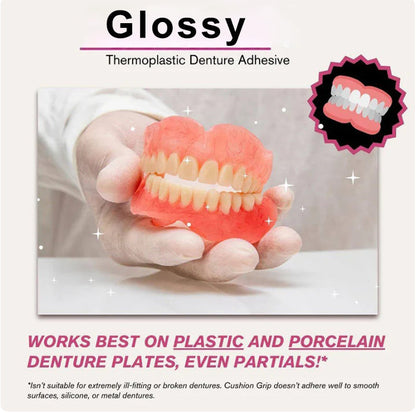 ✨[Official Brand Store]glossy™ Thermoplastic Denture Adhesive(🔥Limited Time Discount)