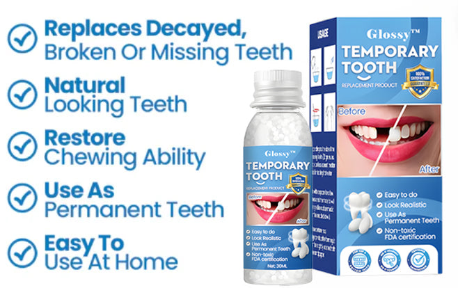 Glossy™ Glory Smile Temporary Tooth Sculptor Repair Kit
