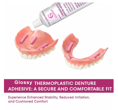 ✨[Official Brand Store]glossy™ Thermoplastic Denture Adhesive(🔥Limited Time Discount)